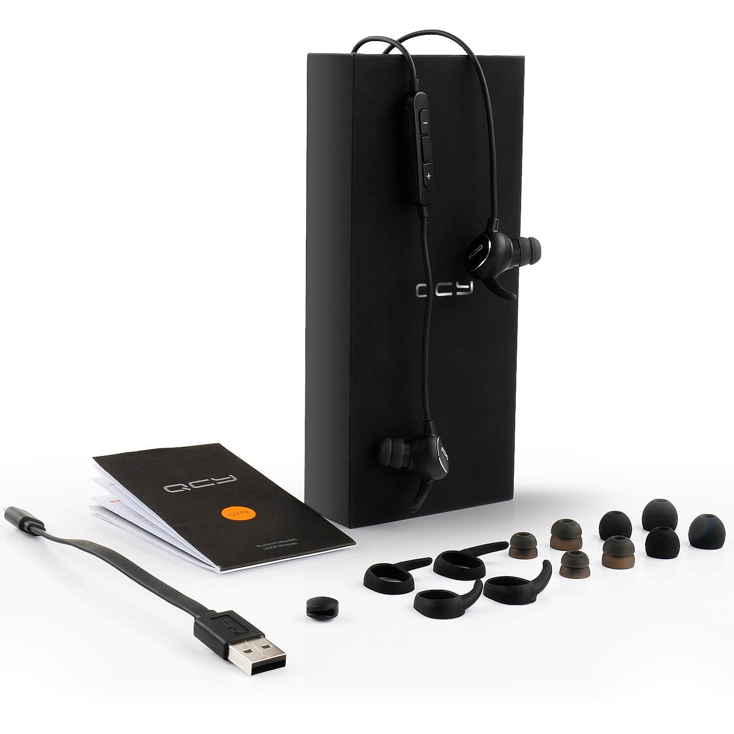 QCY QY19 Lieferumfang